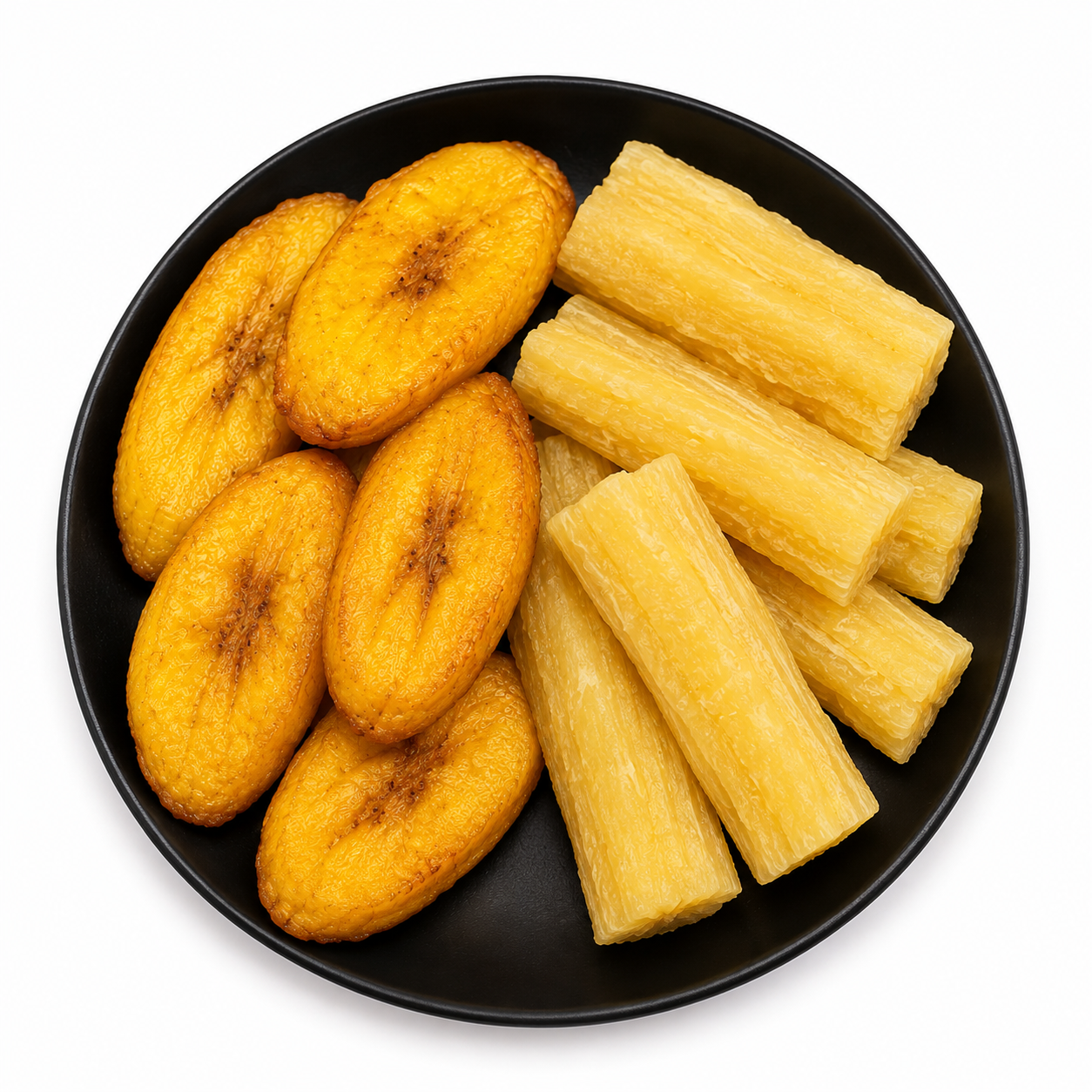 Yuca y Plátano Mixto